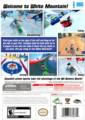 Mountain Sports box cover back
